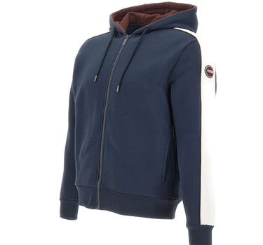 COLMAR ORIGINALS Felpa con zip e cappuccio BLUE Uomo 