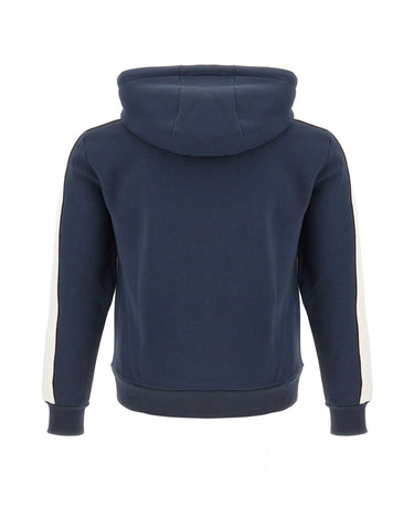 COLMAR ORIGINALS Felpa con zip e cappuccio BLUE Uomo 