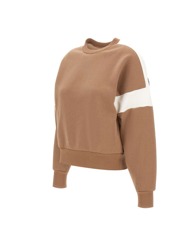 COLMAR ORIGINALS Felpa girocollo "Heritage" BROWN Donna 