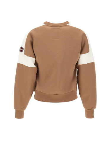 COLMAR ORIGINALS Felpa girocollo "Heritage" BROWN Donna 