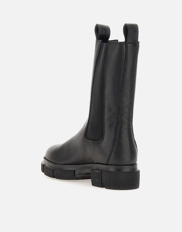 COPENHAGEN STUDIOS Stivaletto in pelle BLACK Donna 