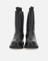 COPENHAGEN STUDIOS Stivaletto in pelle BLACK Donna 