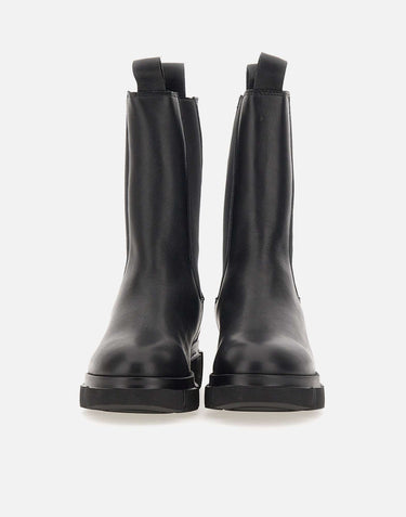COPENHAGEN STUDIOS Stivaletto in pelle BLACK Donna 