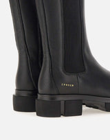 COPENHAGEN STUDIOS Stivaletto in pelle BLACK Donna 