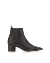 COPENHAGEN STUDIOS Stivaletti in pelle BLACK Donna 