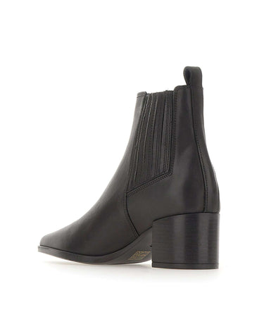 COPENHAGEN STUDIOS Stivaletti in pelle BLACK Donna 