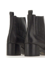 COPENHAGEN STUDIOS Stivaletti in pelle BLACK Donna 