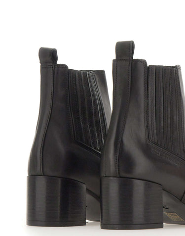 COPENHAGEN STUDIOS Stivaletti in pelle BLACK Donna 