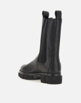 COPENHAGEN STUDIOS Stivaletto in pelle BLACK Donna 