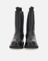 COPENHAGEN STUDIOS Stivaletto in pelle BLACK Donna 