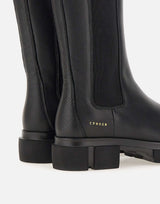 COPENHAGEN STUDIOS Stivaletto in pelle BLACK Donna 
