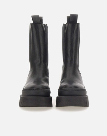 COPENHAGEN STUDIOS Stivali in pelle BLACK Donna 