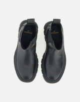COPENHAGEN STUDIOS Stivaletto in pelle BLACK Donna 