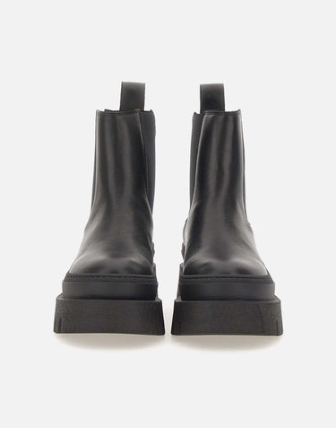 COPENHAGEN STUDIOS Stivaletto in pelle BLACK Donna 
