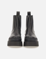 COPENHAGEN STUDIOS Stivaletto in pelle BLACK Donna 