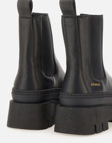 COPENHAGEN STUDIOS Stivaletto in pelle BLACK Donna 