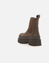 COPENHAGEN STUDIOS Stivaletto in pelle scamosciata BROWN Donna 