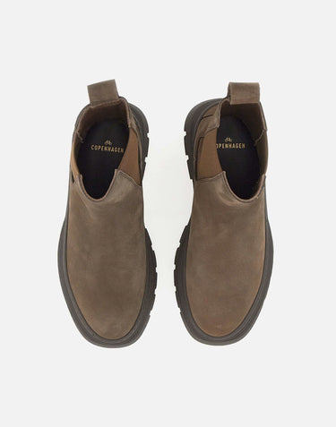 COPENHAGEN STUDIOS Stivaletto in pelle scamosciata BROWN Donna 