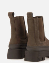 COPENHAGEN STUDIOS Stivaletto in pelle scamosciata BROWN Donna 