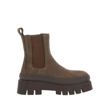 COPENHAGEN STUDIOS Stivaletto in pelle scamosciata BROWN Donna 