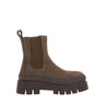 COPENHAGEN STUDIOS Stivaletto in pelle scamosciata BROWN Donna 