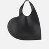 Borsa a spalla a forma di cuore COPBA113F6083 BLK COPERNI 