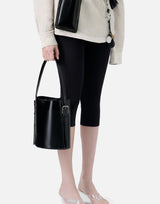 COPERNI Borsa a spalla ergonomica a secchiello BLACK Donna 