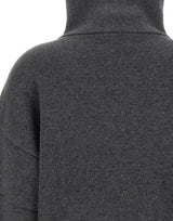 COPERNI Maglia crop con zip GREY Donna 