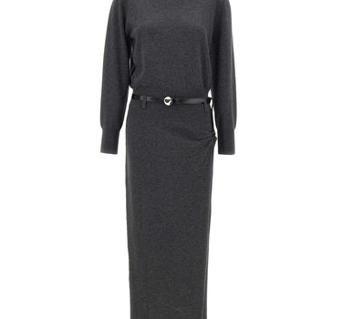 COPERNI Abito lungo in maglia GREY Donna 