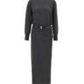 COPERNI Abito lungo in maglia GREY Donna 