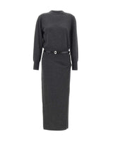 COPERNI Abito lungo in maglia GREY Donna 