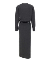 COPERNI Abito lungo in maglia GREY Donna 