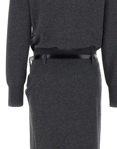 COPERNI Abito lungo in maglia GREY Donna 