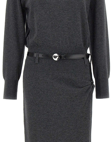 COPERNI Abito lungo in maglia GREY Donna 