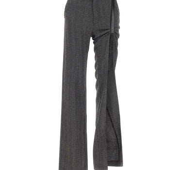 COPERNI Pantaloni con spacco e cintura GREY Donna 
