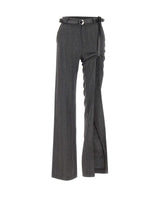 COPERNI Pantaloni con spacco e cintura GREY Donna 
