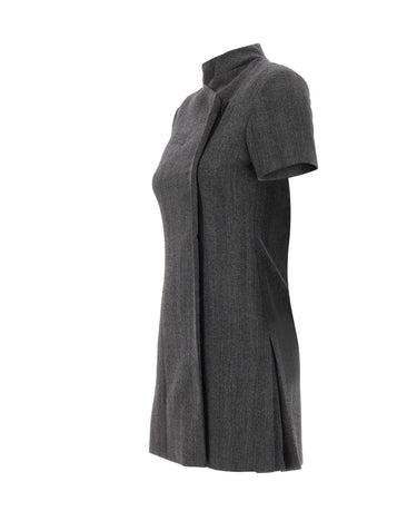 COPERNI Mini abito in lana vergine GREY Donna 