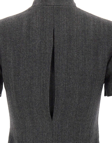 COPERNI Mini abito in lana vergine GREY Donna 