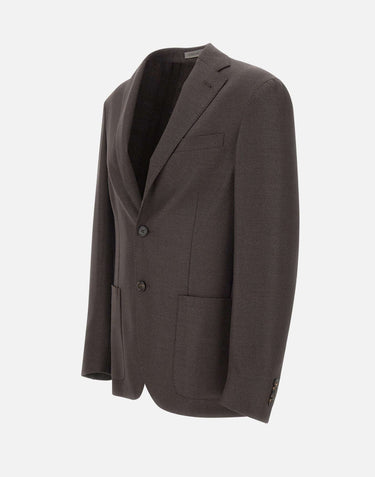 Blazer in lana e seta 26X579 26182650307R CORNELIANI 