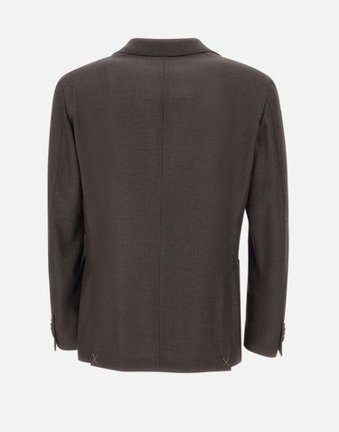 Blazer in lana e seta 26X579 26182650307R CORNELIANI 