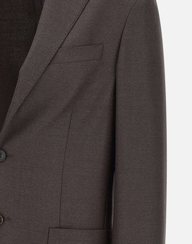 Blazer in lana e seta 26X579 26182650307R CORNELIANI 