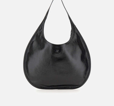 Borsa a spalla "Flat Holy Naplack" 126GSA210CR0043 BLACK COURREGES 