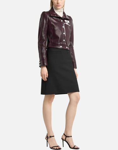 COURREGES Giacca "Reedition Vynil" PURPLE Donna 
