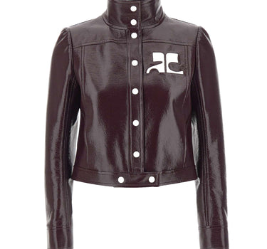 COURREGES Giacca "Reedition Vynil" PURPLE Donna 