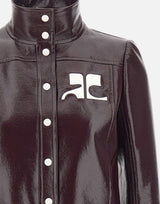 COURREGES Giacca "Reedition Vynil" PURPLE Donna 
