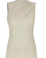 COURREGES Abito "Twist A-Line" WHITE Donna 
