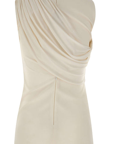 COURREGES Abito "Twist A-Line" WHITE Donna 