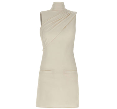 COURREGES Abito "Twist A-Line" WHITE Donna 