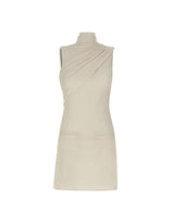 COURREGES Abito "Twist A-Line" WHITE Donna 