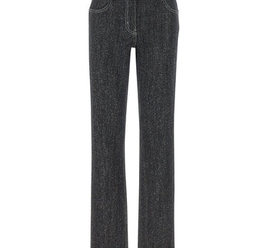 COURREGES Jeans in tweed BLACK Donna 